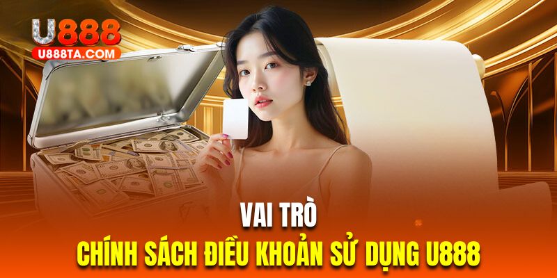 Tìm hiểu vai trò vô cùng quan trọng của chính sách sử dụng tại nhà cái